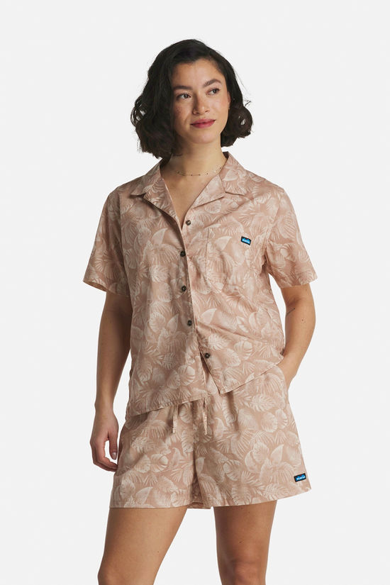 KAVU Cedar Springs Shirt Dames Roze