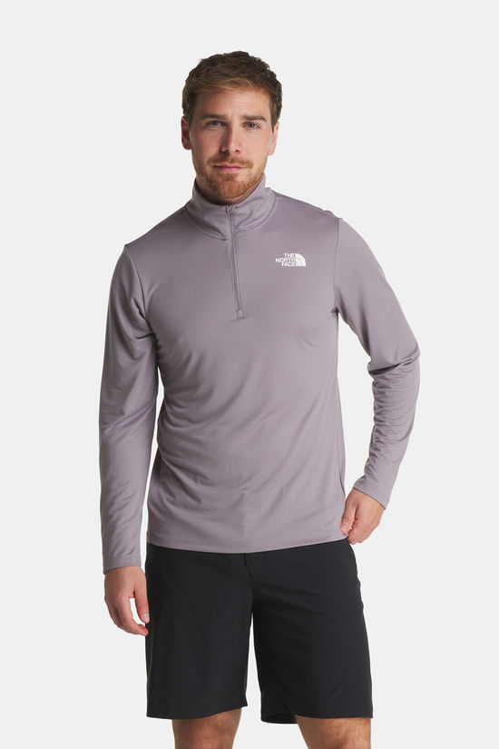 The North Face 24/7 1/4 Zip Tee Grijs