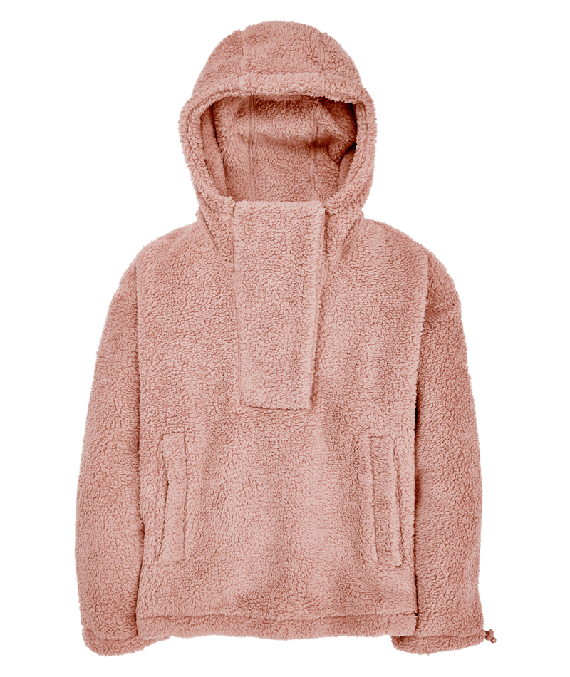 Burton Womens Lemma Fleece Pullover Dessin Noir