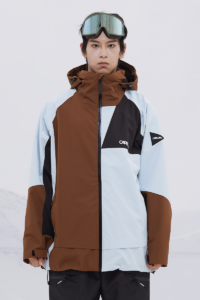 Cormac Unisex Snowboard Jacket Cadet +Clay + Zwart