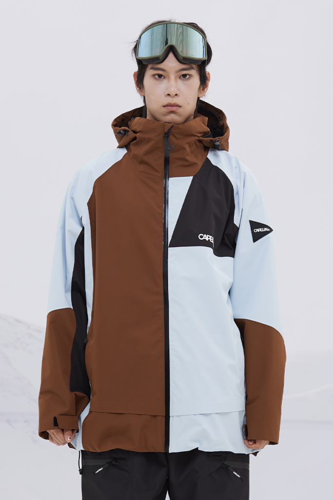 Cormac Unisex Snowboard Jacket Cadet +Clay + Zwart