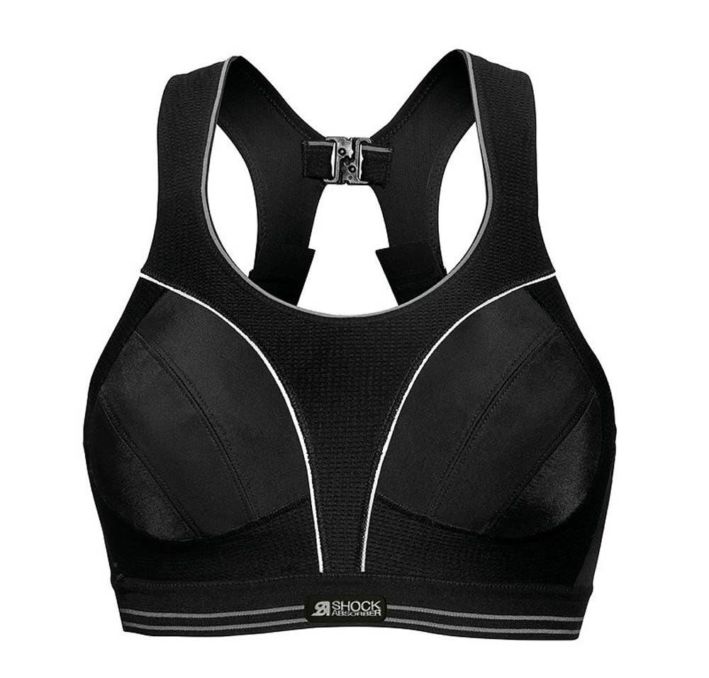 Shock Absorber Ultimate Run Bra Zwart