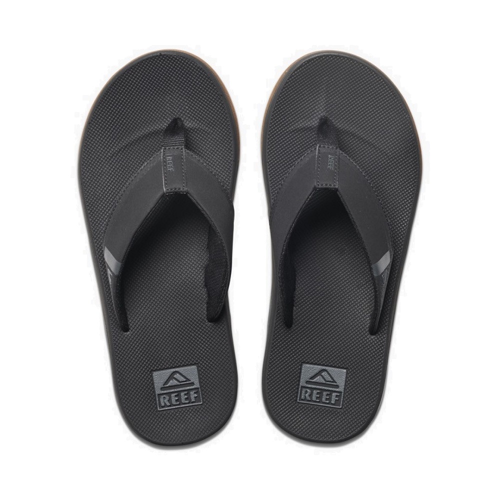 Reef Fanning Low Slippers Heren Zwart