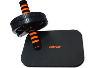 V3 tec Ab Wheel Power Wheel Zwart