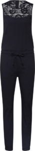 Urban Classics Lace Block Jumpsuit M Zwart