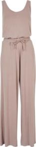 Urban Classics Long Sleeveless Modal Jumpsuit 4XL Roze