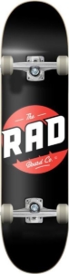 RAD Logo Classic Progressive Compleet Skateboard 8.125 Zwart