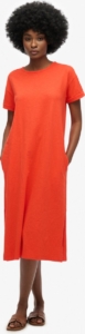 Superdry MIDI T-SHIRT DRESS Dames Jurk Oranje