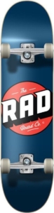 RAD Logo Classic Progressive Compleet Skateboard 7.75 Blauw