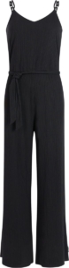 Protest PRTFrieda Jumpsuit Dames Normale pasvorm V hals Spaghetti bandjes Zwart