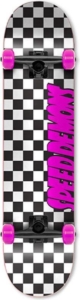 Speed Demons Checkers Compleet Skateboard 7.75 Zwart
