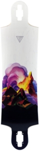 Landyachtz Switchblade 38 Longboard Deck Crown Peak Veelkleurig
