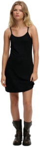 MINI JERSEY CAMI DRESS Zwart