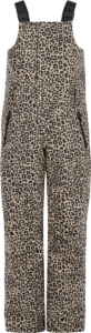 Protest Prtjulia Skibroek Meisjes Panterprint Salopette Waterkolom 10K Bamboobeige