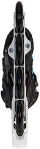 Powerslide Phuzion Argon Bluebird 100 Inline Skates Man Vrouw Zwart