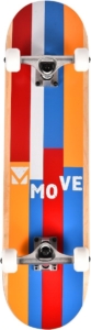 Skateboard Move Stripes 31 Rood