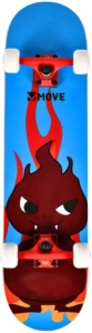 Skateboard Move Fire 31 Blauw