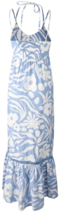 Brunotti Siena-Floral Swirl Women Dress M Bluebell