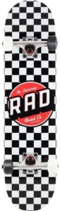 Rad Dude Crew Checkers 7.75 Skateboard Wit