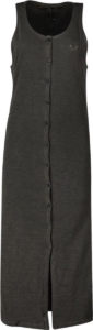 Superdry Vintage Jersey Button Jurk XS Vrouw Zwart