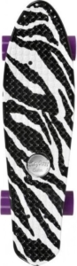 Skateboard Penny Board Volwassenen/Kinderen/Jongens/Meisjes Choke Dirty Harry – 58 5 cm 23 inch Polypropeen Zebra