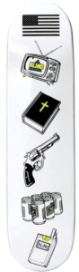 Blind American Icons skateboard deck 8.0 Wit