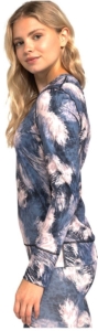 Roxy Day Break T-shirt Met Lange Mouwen XL Vrouw Wild Wind Darknight