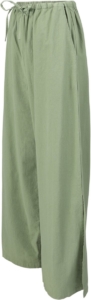 Brunotti Catalin Broek Dames 100% Katoen High waist fit Loose Fit XL Eucalyptus