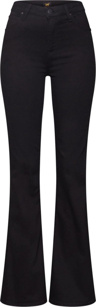 Lee Breese Flare Jeans Dames Broek Zwart
