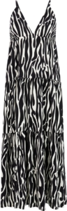 Protest PRTCila Maxi-jurk Dames Normale pasvorm Lange lengte Canvasoffwhite