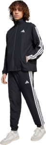Adidas Sportswear 3-Stripes Woven Trainingspak Heren Zwart