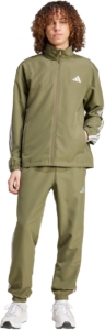 Adidas Sportswear 3-Stripes Woven Trainingspak Heren Groen