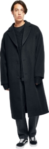 Urban Classics Long Heren Lange jassen – S Zwart