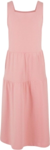 Urban Classics 7/8 Length Valance Summer Kinder Lange jurk Kids 110/116 Roze