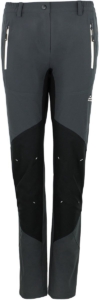 Dames broek met 2 zijzakken Peak Mountain Grijs