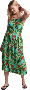 Superdry Vintage Cami Maxi Jurk XL Vrouw Mint