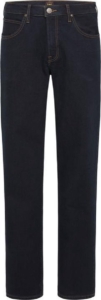 Lee Brooklyn Straight Heren Jeans Spijkerbroek voor Mannen Donkerblauw Multicolor