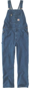Carhartt Loose Fit Bib Overall Darkstone-W48-L32 Blauw