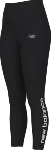 New Balance Sport High Rise Graphic Legging 25″ Dames Sportbroek Zwart