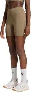 Adidas Performance Optime 3-Stripes Korte Workoutlegging Dames Beige