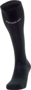Enforma Ultra Dunne Skisokken ASPEN Zijde Compressie Fine/Light/Warm L 42-44 Zwart