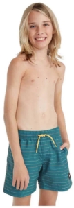 O´neill Mix&match Cali 13´´ Zwembroek 5-6 Years Jongens Lily Pad First Name Stripe