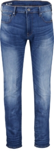 G-STAR Revend Skinny Heren Jeans medium indigo aged Blauw