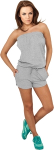 Urban Classics Hot Dames Jumpsuit – M Zwart
