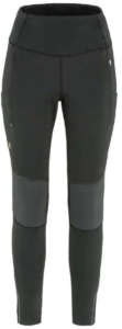 Fjallraven Abisko Värm Trekking Tights W Dames Outdoorbroek Zwart