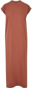 Urban Classics Long Extended Shoulder Lange jurk 4XL Oranje