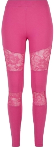 Urban Classics Laces Inset Sportlegging Paars