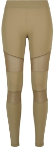 Urban Classics Tech Mesh Sportlegging Groen