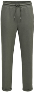 Only & Sons Newkodyl Linus Pant Heren Lifestyle broek Beluga Grijs