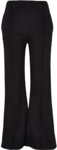 Urban Classics Pin Tuck Terry Flared broek 5XL Zwart